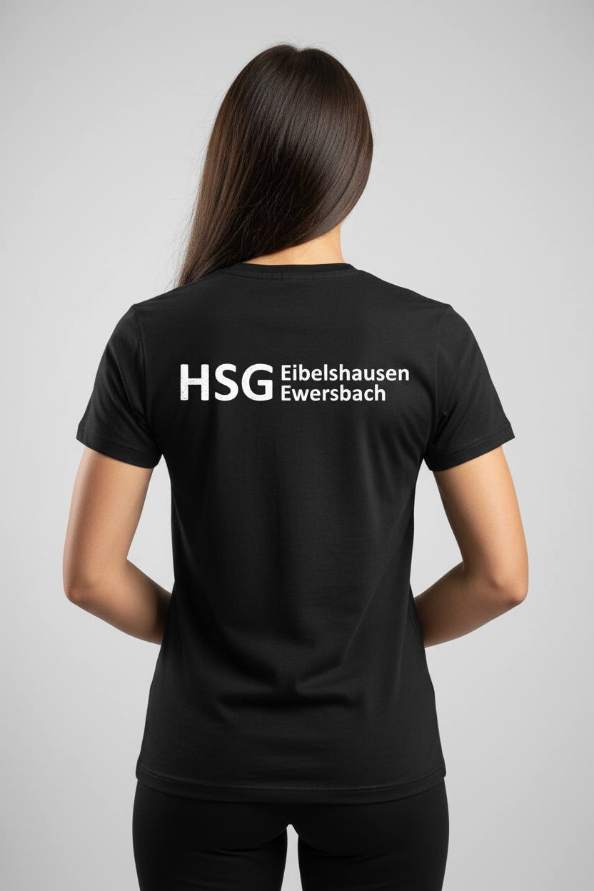 HSG Eibelshausen/Ewersbach T-Shirt "Wappen Groß" - Unisex mit großem Wappen