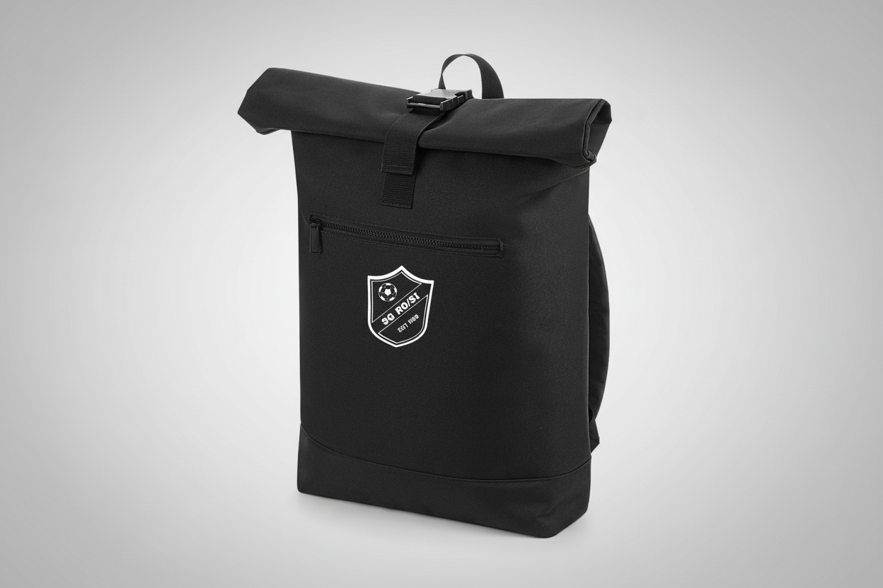 SG RO/SI Roll-Top Rucksack "Wappen" - 20L Laptop-Rucksack