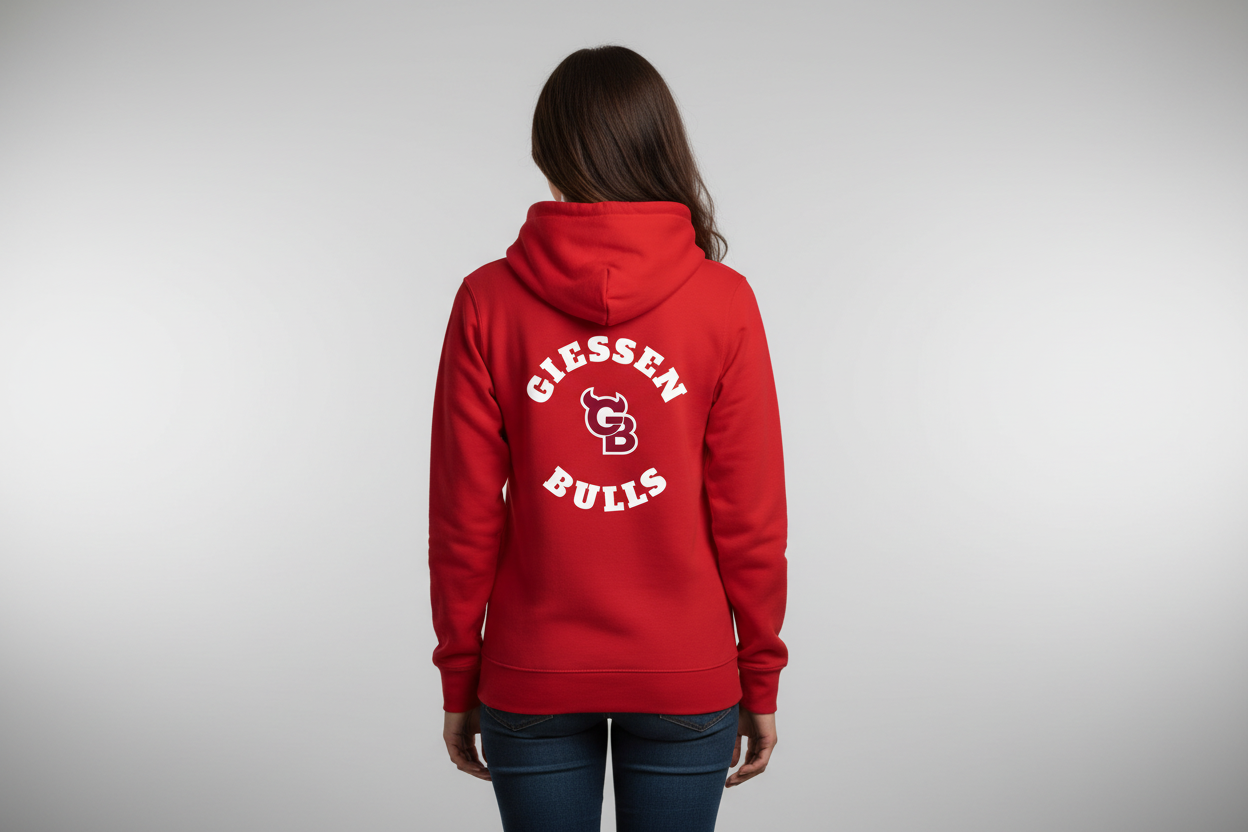 Hoodie Wappen groß - Gießen Bulls