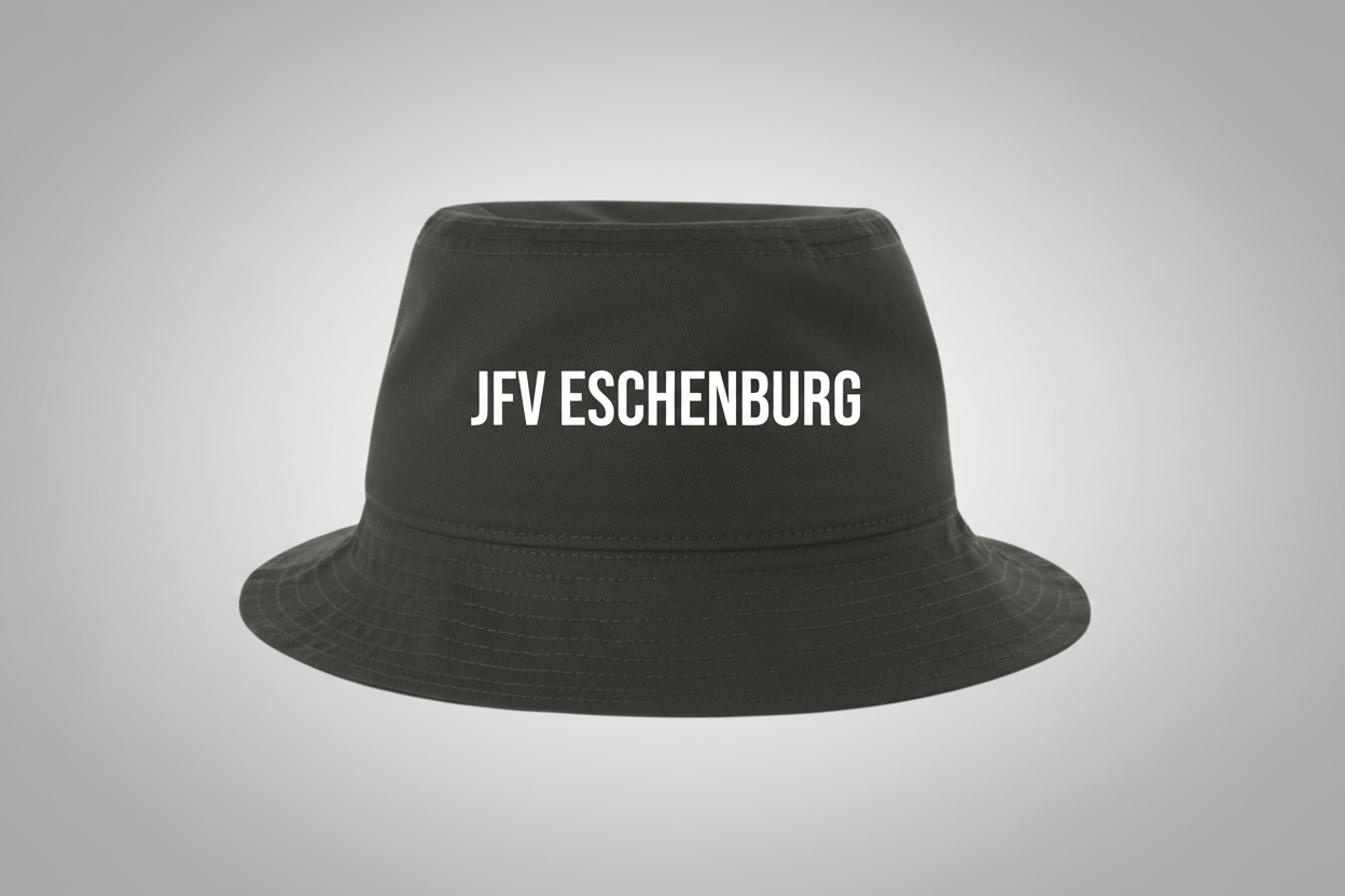 JFV Eschenburg Anglerhut - Bucket Hat Schwarz