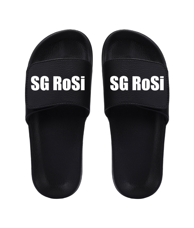 SG RoSi 1999 Badelatschen - Unisex Badeschuhe mit Vereinslogo