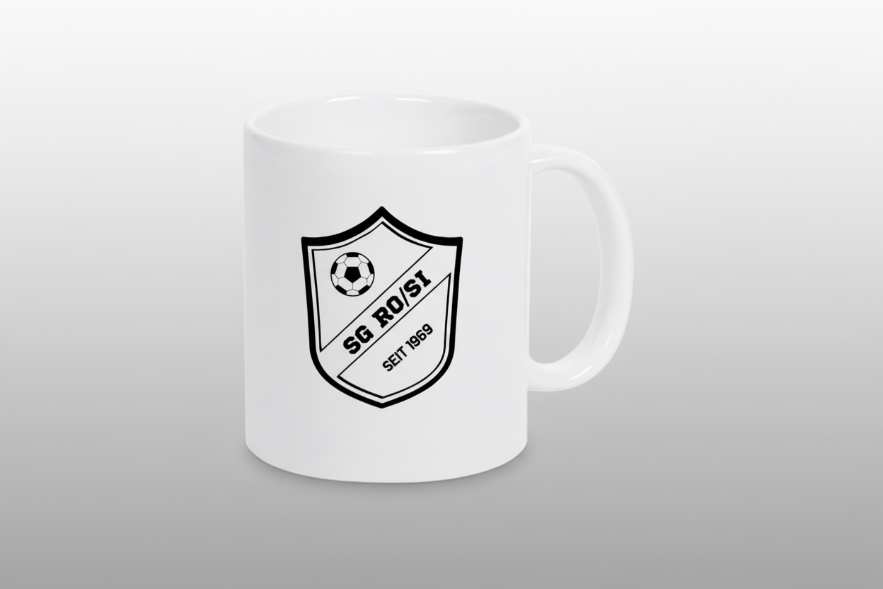 SG RoSi 1999 Tasse - Kaffeetasse mit Vereinswappen