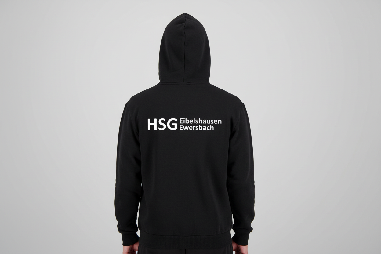 HSG Eibelshausen/Ewersbach Hoodie "Wappen Groß" - Unisex Kapuzenpullover