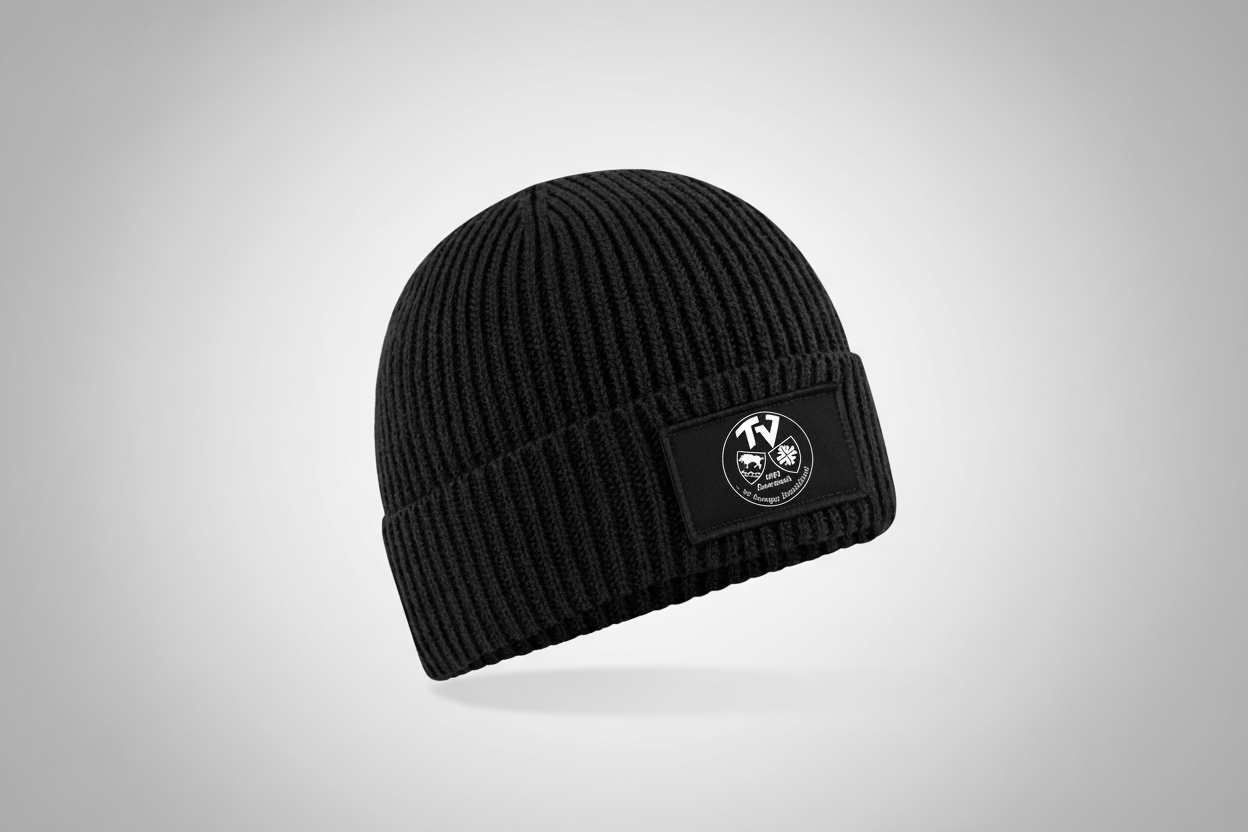 Patch Beanie TV Ewersbach - Unisex Wintermütze für Kinder & Erwachsene