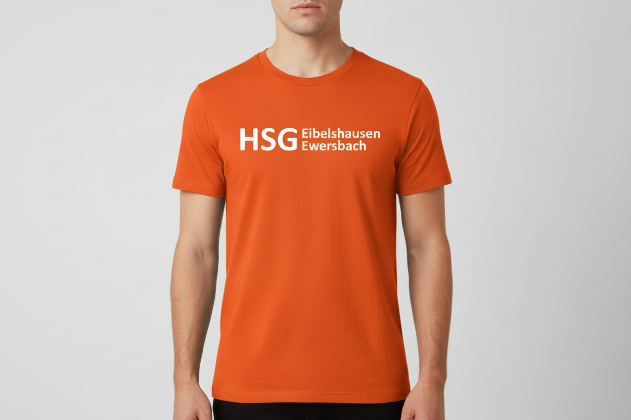HSG Eibelshausen/Ewersbach T-Shirt "Schriftzug" - Unisex mit Schriftzug
