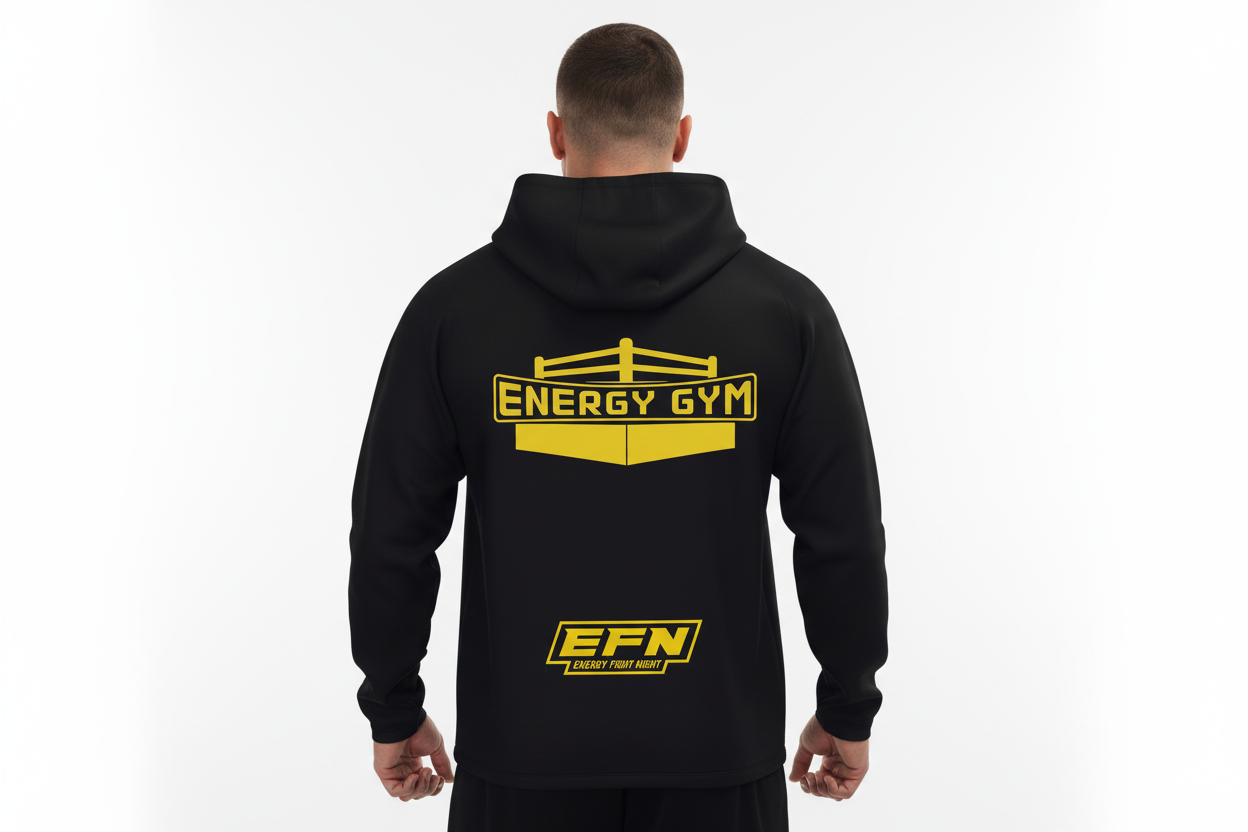 Energy Gym Trainingsanzug Kapuzenjacke - Unisex für Erwachsene und Kinder