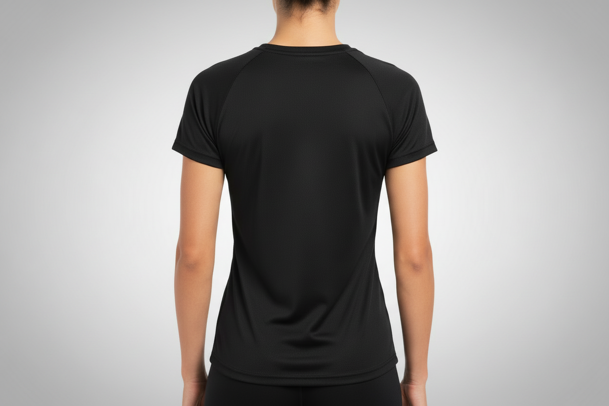 Energy Gym Sporty T-Shirt Damen - Polyester Trainingsshirt