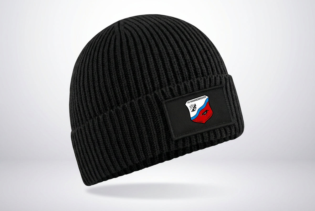 SG Hammerweiher Patch Beanie - Unisex Wintermütze für Kinder & Erwachsene