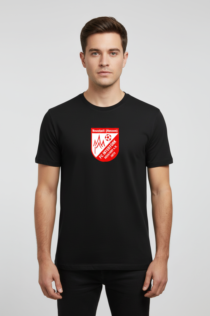 FC Intertürk Neustadt T-Shirt "Wappen Groß" - Unisex mit großem Wappen