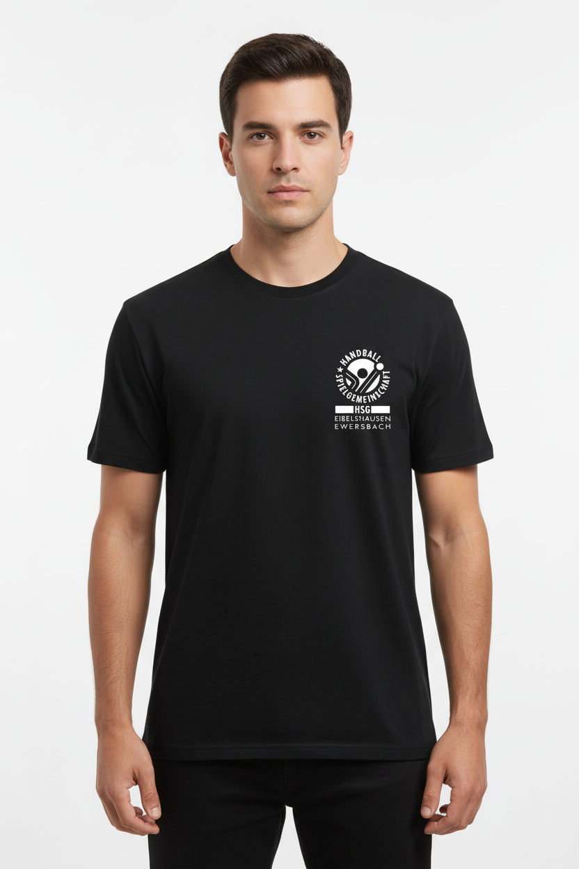 HSG Eibelshausen/Ewersbach T-Shirt "Wappen Klein" - Unisex mit kleinem Wappen
