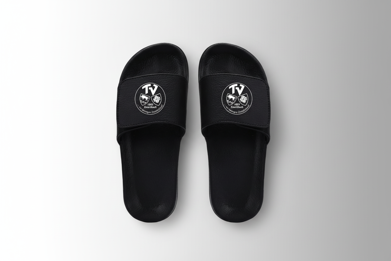 TV Ewersbach Badelatschen - Unisex Badeschuhe mit Vereinslogo
