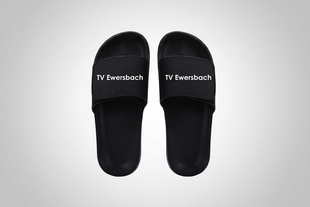 TV Ewersbach Badelatschen - Unisex Badeschuhe mit Vereinslogo