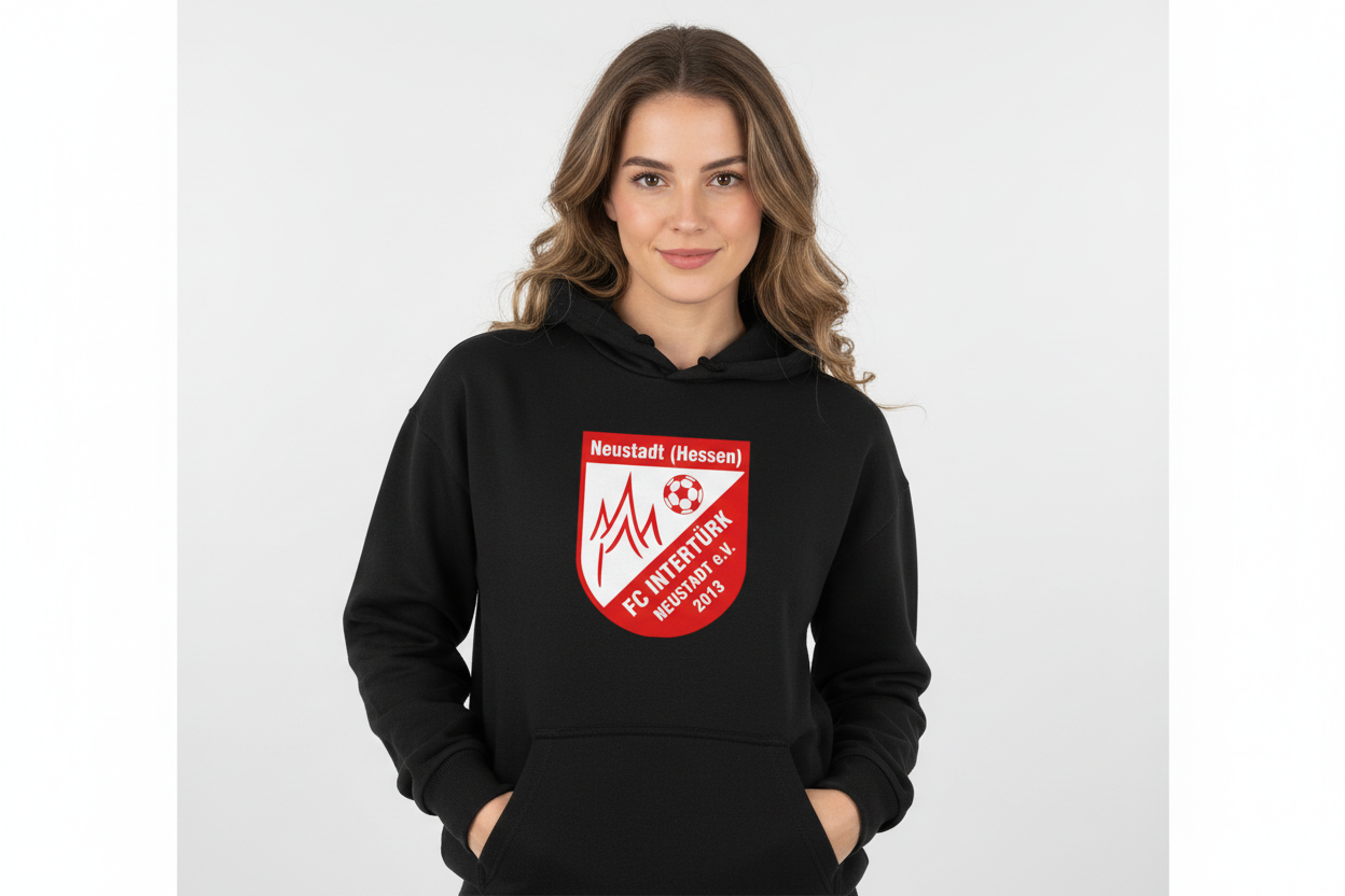 Fan-Hoodie Intertürk „Wappen Groß" - UNISEX - FÜR ERWACHSENE UND KINDER