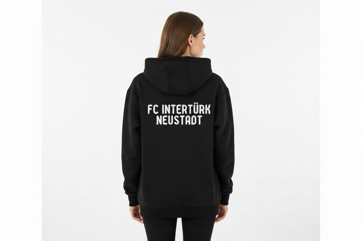 Fan-Hoodie Intertürk „Wappen Groß" - UNISEX - FÜR ERWACHSENE UND KINDER