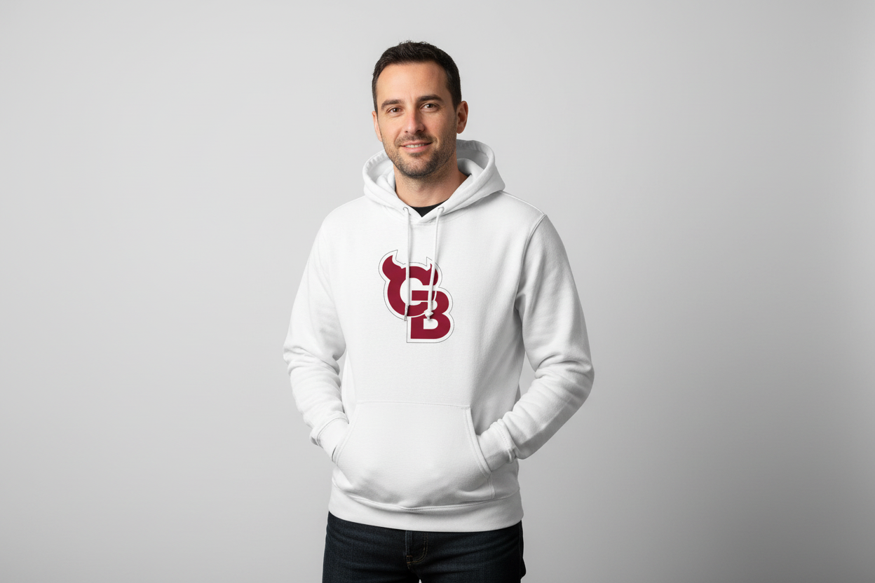 Hoodie Wappen groß - Gießen Bulls