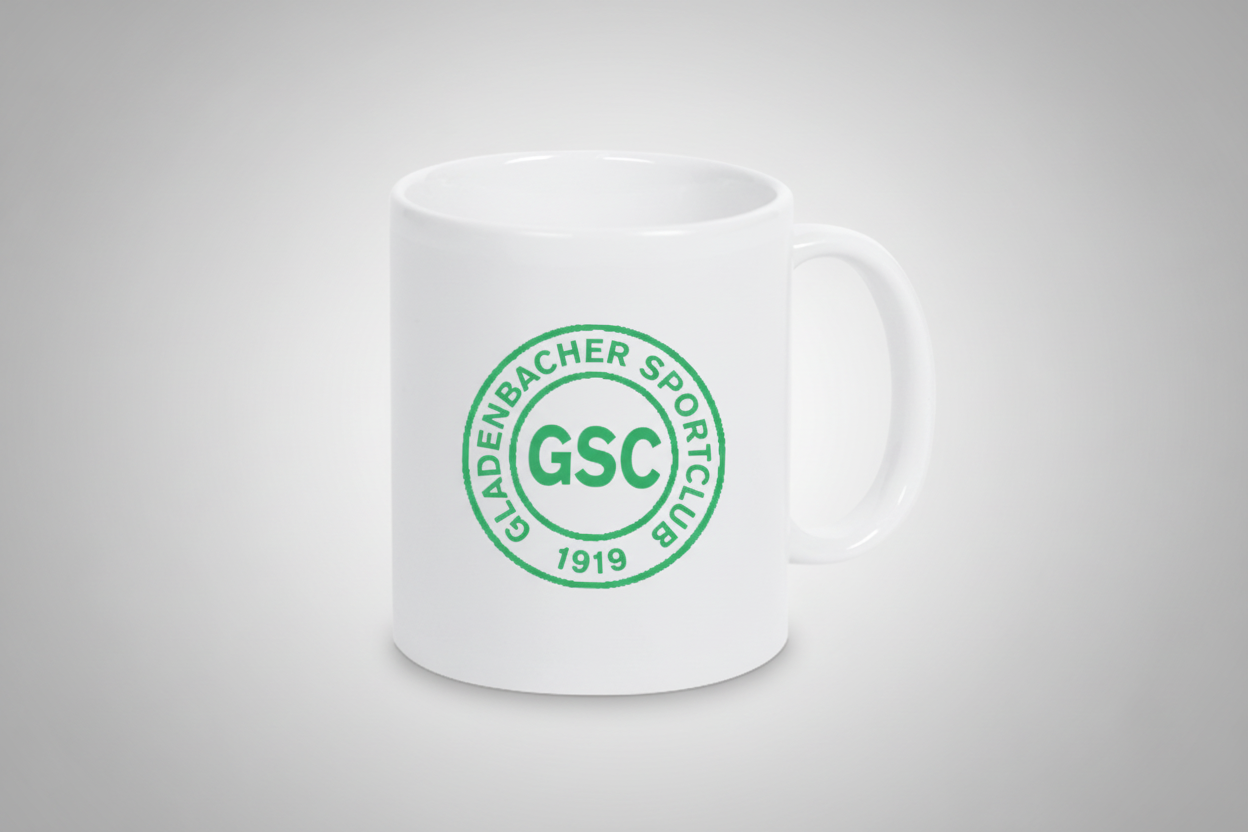 SC Gladenbach Tasse - Keramiktasse mit Vereinslogo