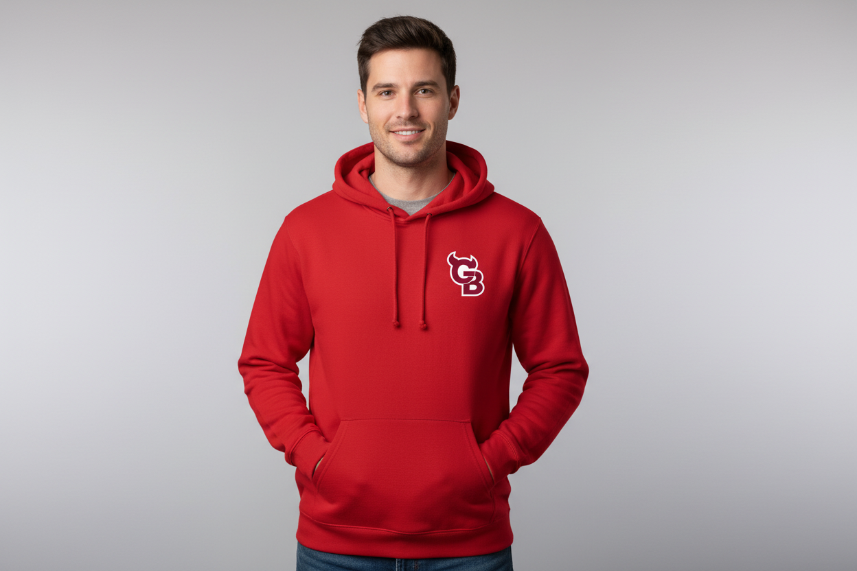Hoodie Wappen klein - Gießen Bulls