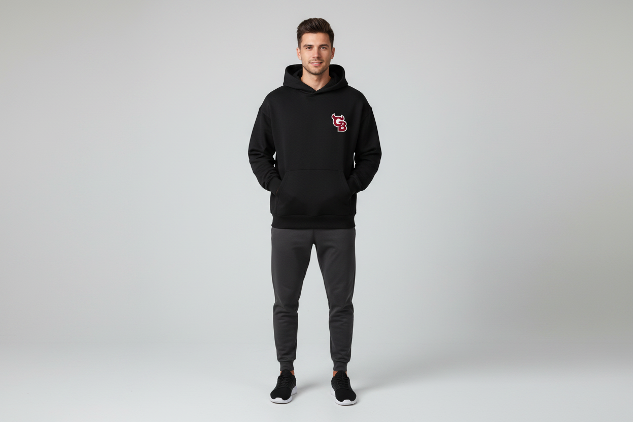 Hoodie Wappen klein - Gießen Bulls