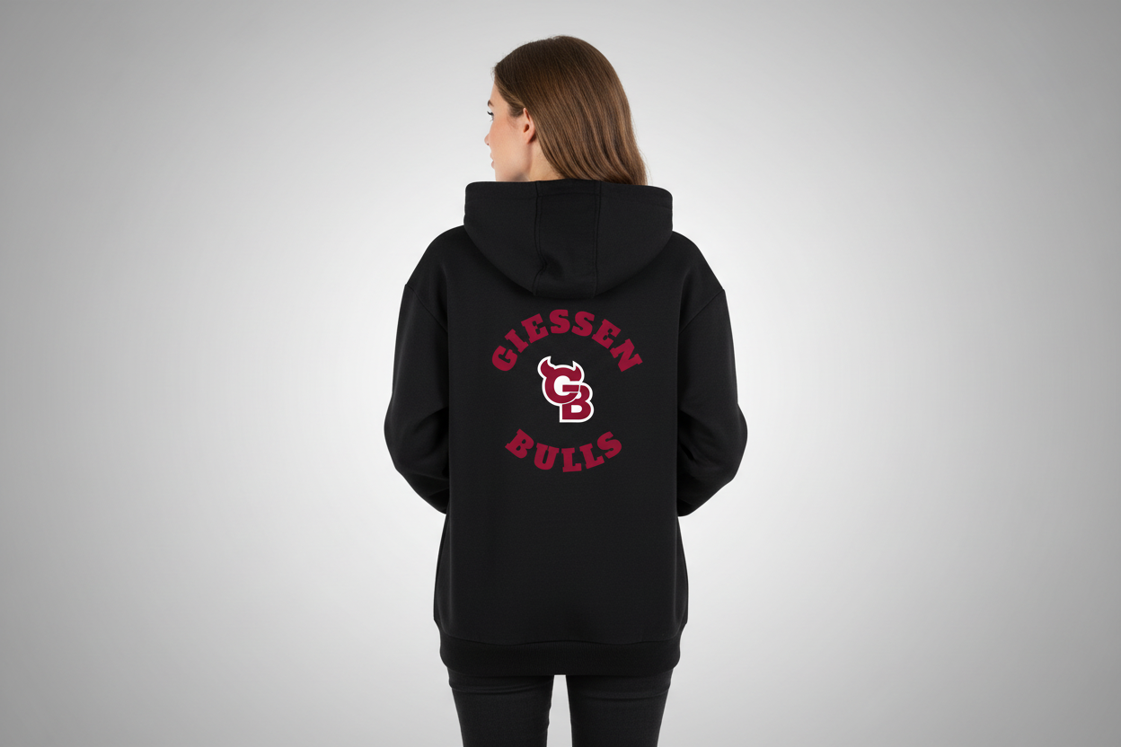 Hoodie Wappen klein - Gießen Bulls