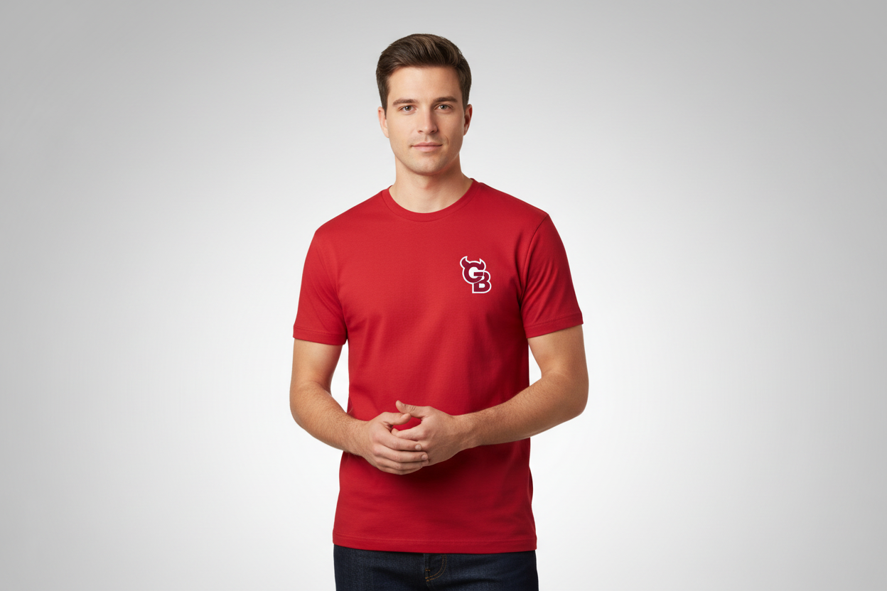 T-Shirt Wappen klein - Gießen Bulls