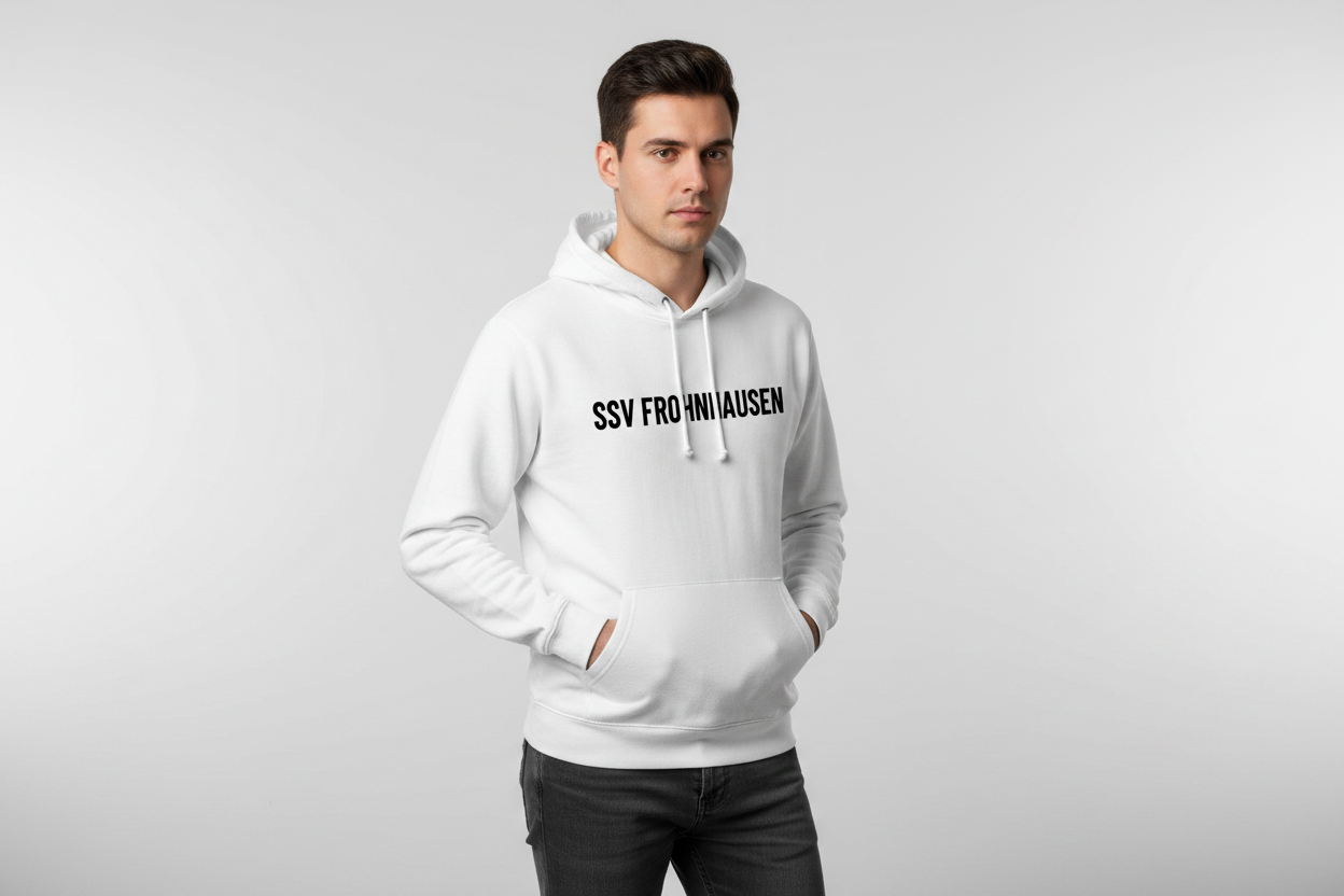 SSV Frohnhausen Fan-Hoodie "Schriftzug" - Unisex Kapuzenpullover