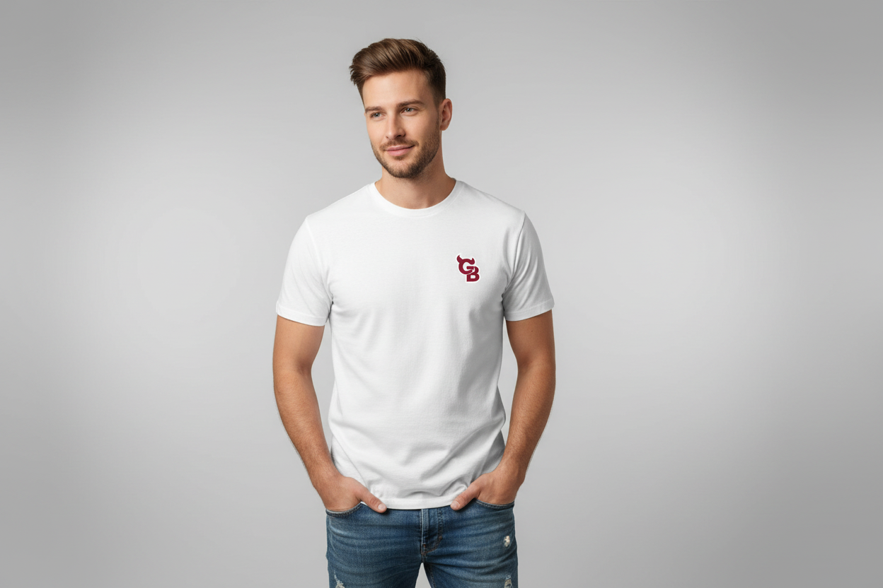 T-Shirt Wappen klein - Gießen Bulls