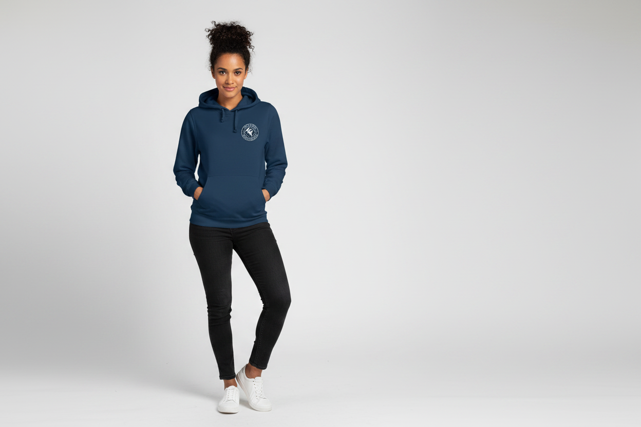 Hoodie Wappen Klein TTF Oranien Frohnhausen