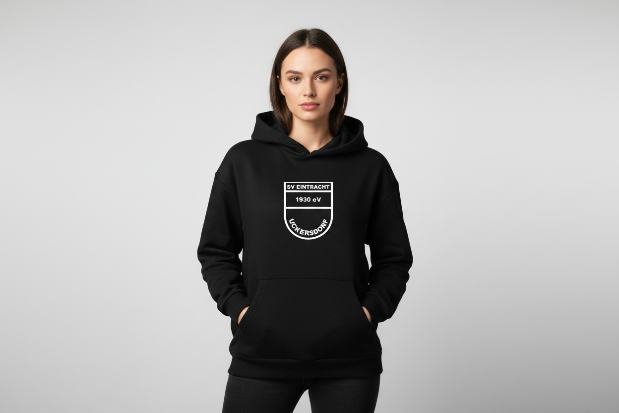 Hoodie Wappen Groß SV Eintracht Uckersdorf