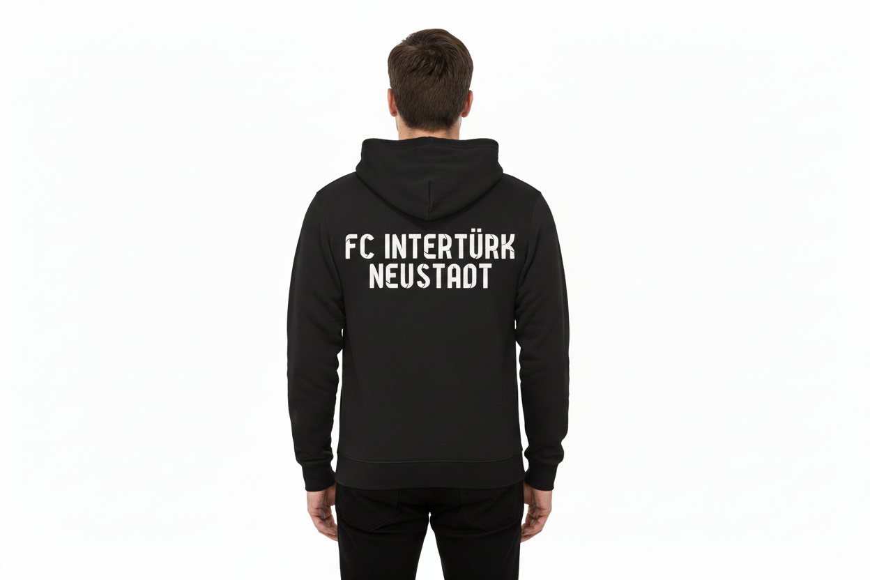 FC Intertürk Neustadt Fan-Zip-Hoodie "Wappen" - Unisex für Erwachsene & Kinder