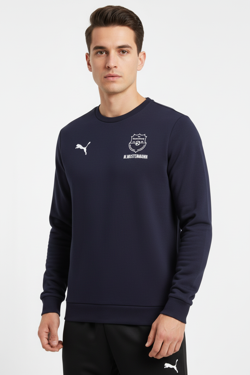PUMA teamGOAL Casual Sweatshirt - UNISEX - FÜR ERWACHSENE