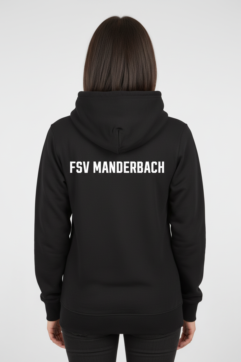 FSV Edelweiß Manderbach Fan-Zip-Hoodie "Wappen" - Unisex für Erwachsene & Kinder