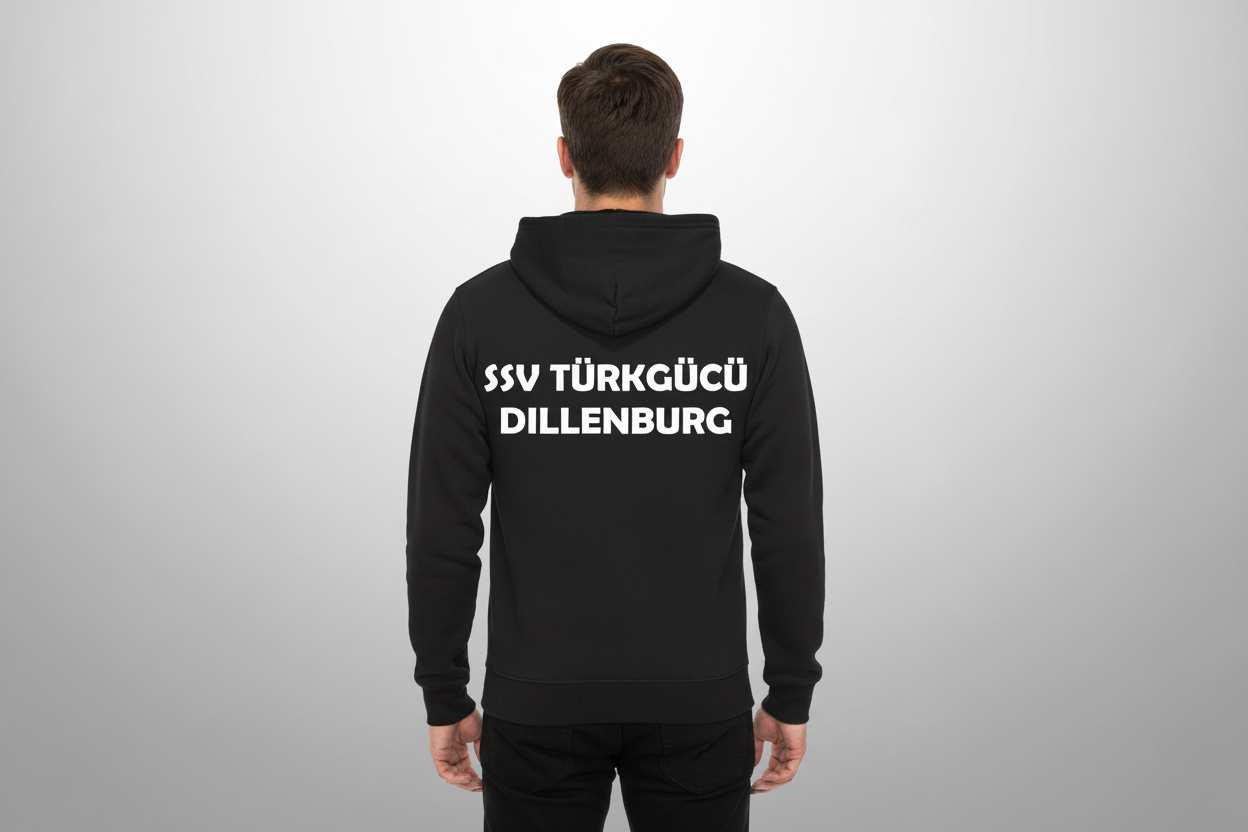 SSV Türkgücü Dillenburg Fan-Zip-Hoodie "Wappen" - Unisex für Erwachsene & Kinder
