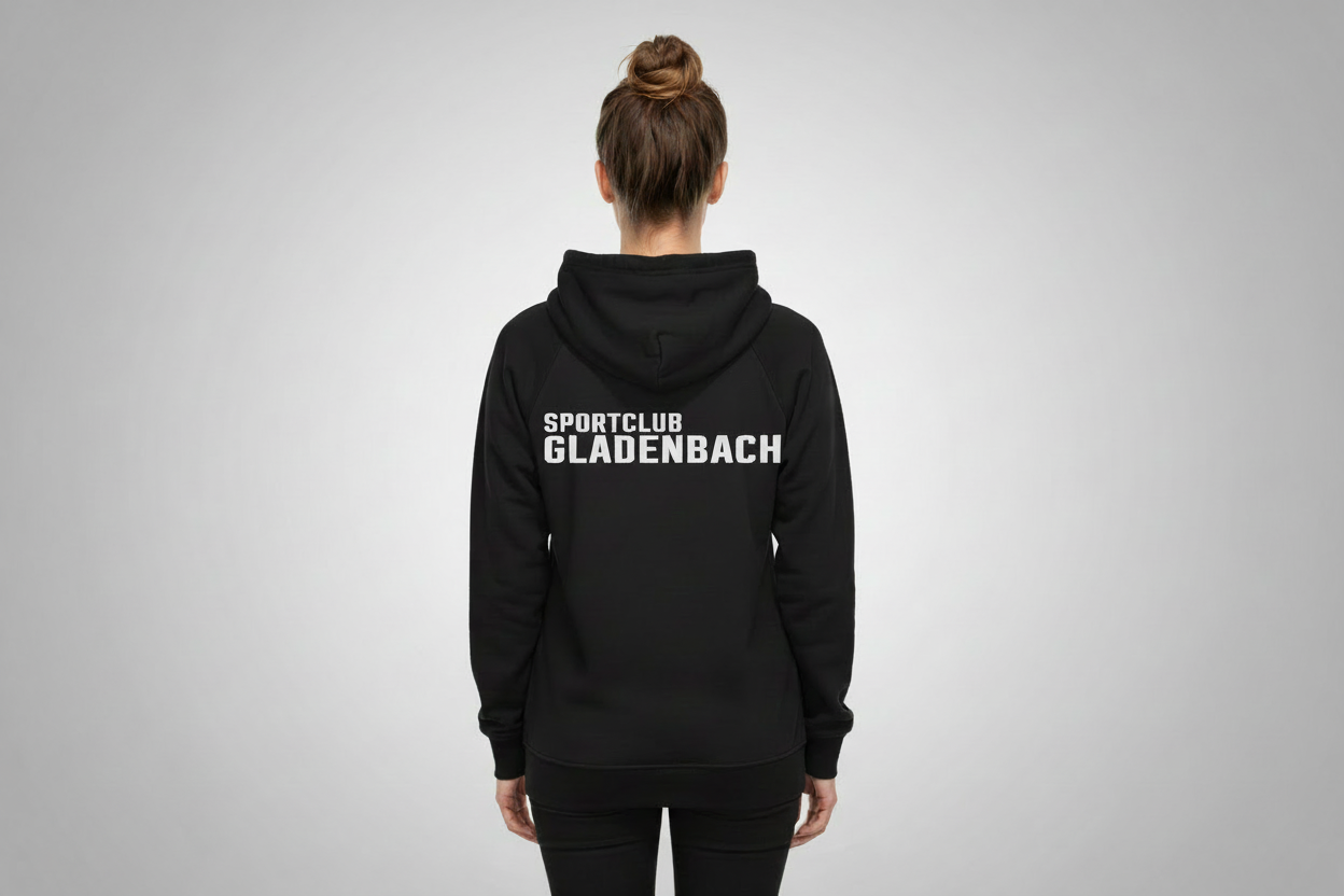 Sportclub Gladenbach Fan-Zip-Hoodie "Wappen" - Unisex für Erwachsene & Kinder