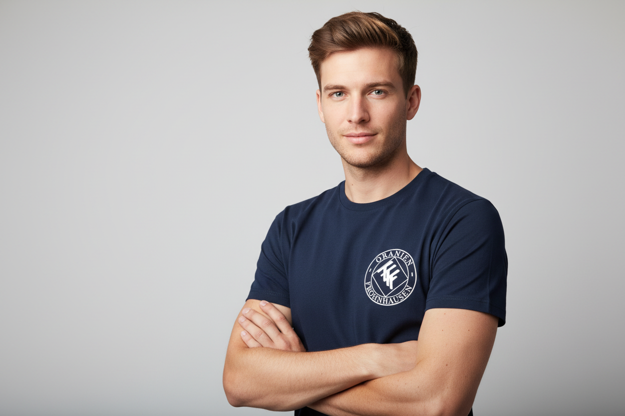 T-Shirt Wappen Gross TTF Oranien Frohnhausen