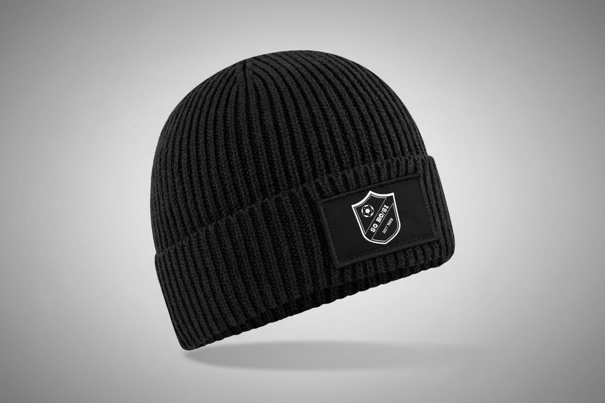 Patch Beanie SG RoSi - Unisex Wintermütze für Kinder & Erwachsene