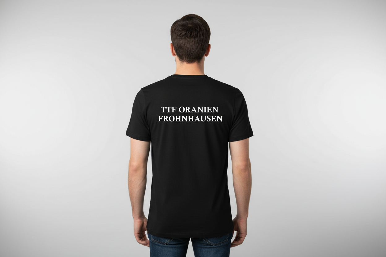 T-Shirt Wappen Gross TTF Oranien Frohnhausen