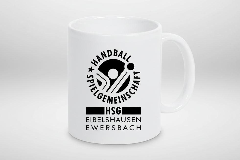 HSG Eibelshausen/Ewersbach Tasse - Keramiktasse mit Vereinslogo