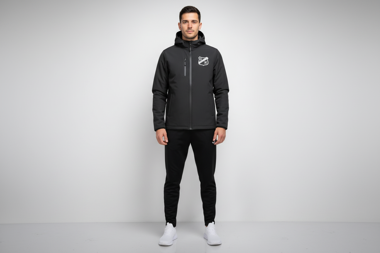 SV Eisemroth Winter Softshell-Jacke "Wappen" - 3-Lagen Winterjacke