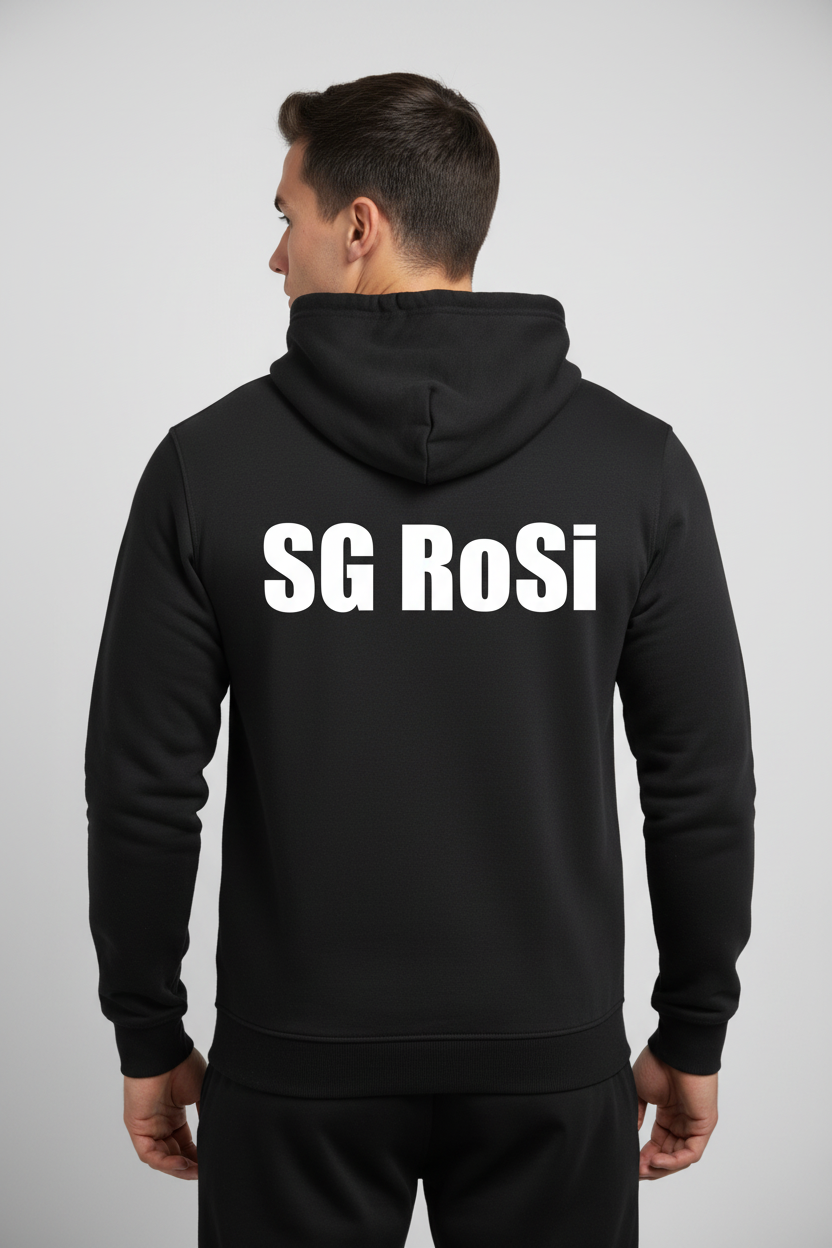 SG RoSi Fan-Zip-Hoodie "Wappen" – Unisex für Erwachsene & Kinder
