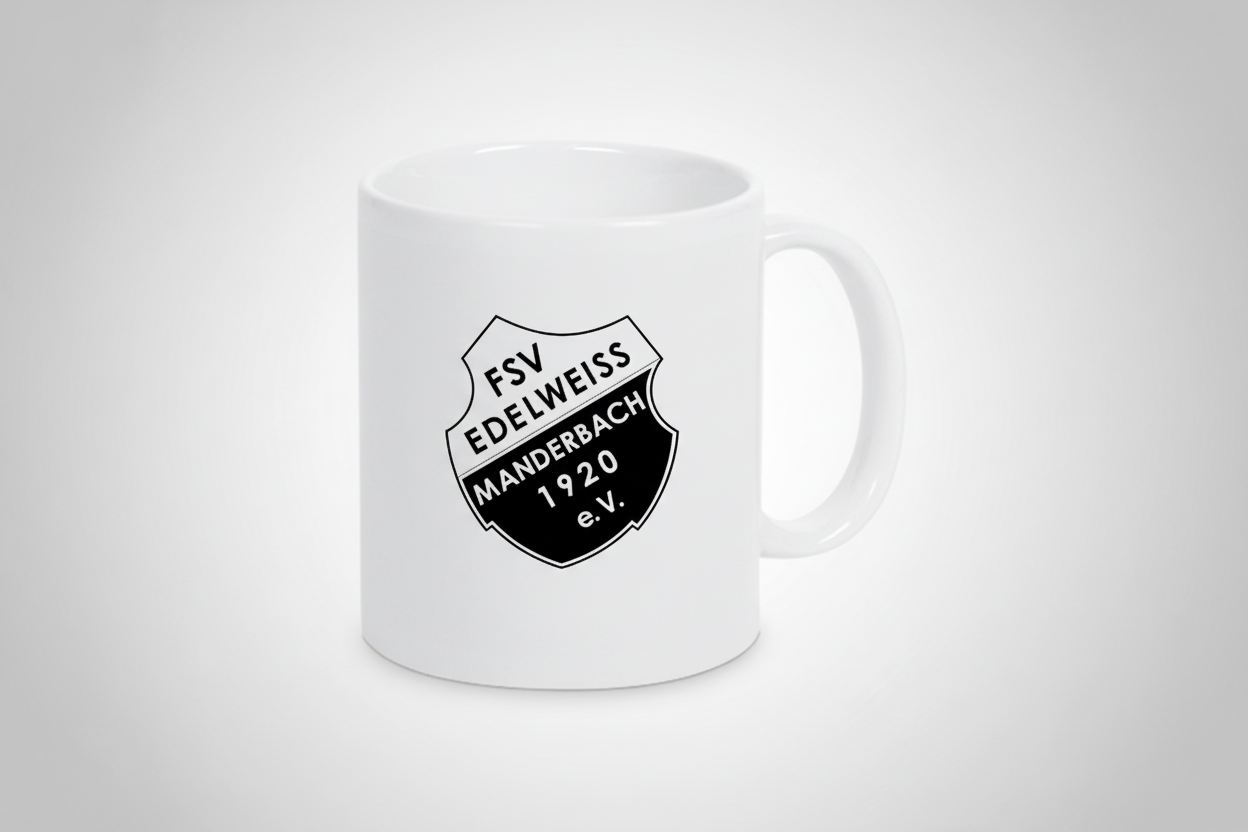 FSV Manderbach Tasse - Keramiktasse mit Vereinslogo