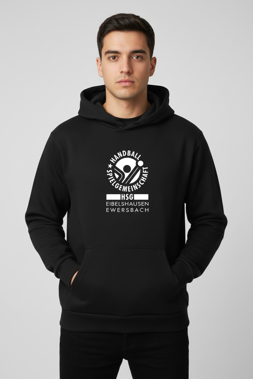 HSG Eibelshausen/Ewersbach Hoodie "Wappen Groß" - Unisex Kapuzenpullover