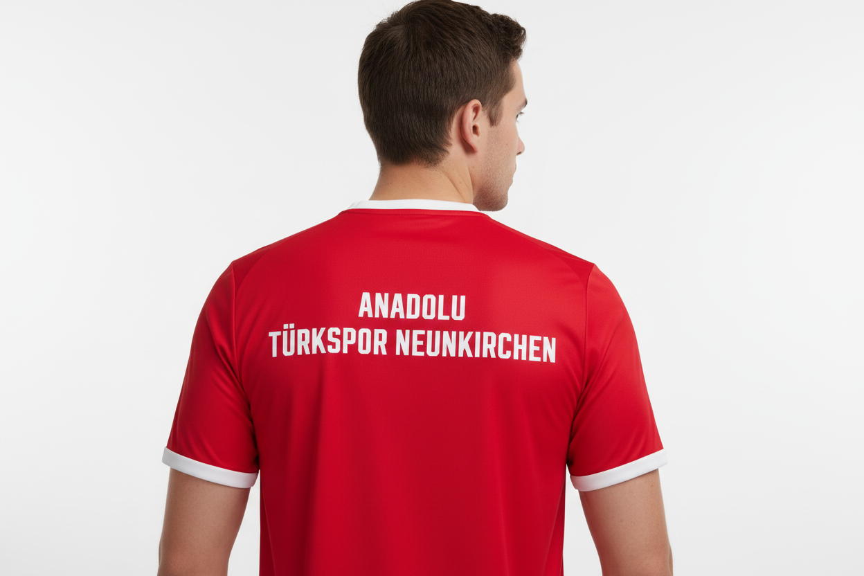 Anadolu Neunkirchen Trainingsshirt Rot - Unisex für Erwachsene