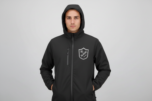 SG RoSi Fan-Winter-Softshell-Jacke "Wappen" – Unisex