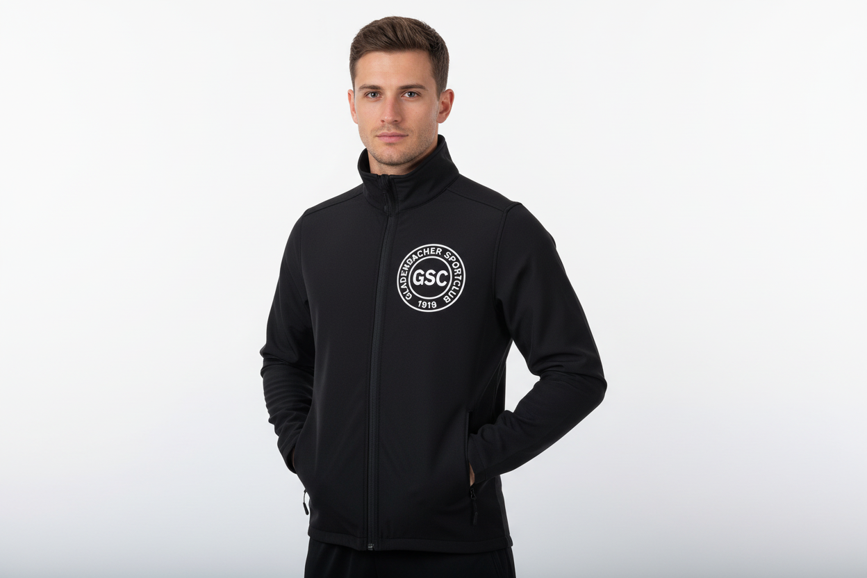 Sportclub Gladenbach Softshell-Jacke "Wappen" - Unisex für Erwachsene