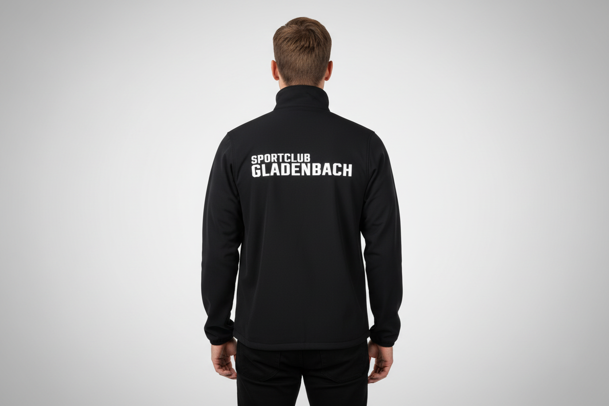 Sportclub Gladenbach Softshell-Jacke "Wappen" - Unisex für Erwachsene