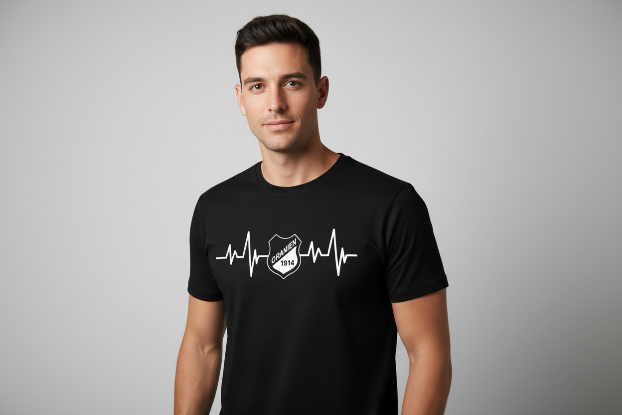 SSV Frohnhausen T-Shirt Puls - EKG Herzschlag Design Unisex