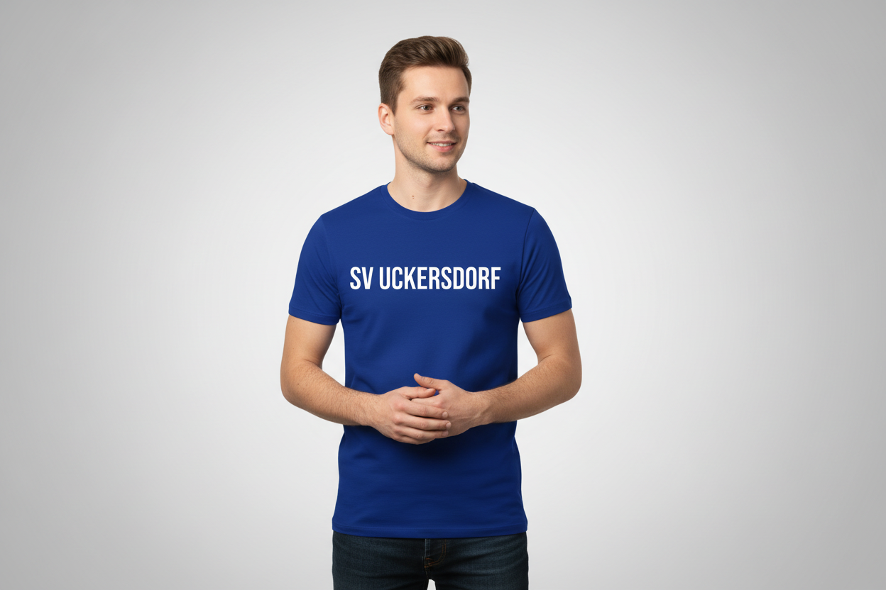 T-Shirt Schriftzug SV Eintracht Uckersdorf