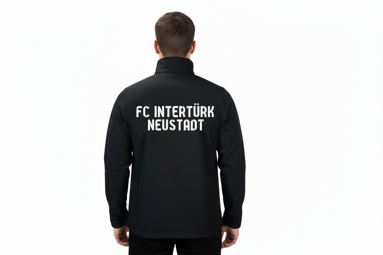 FC Intertürk Neustadt Softshell-Jacke "Wappen" - Unisex für Erwachsene
