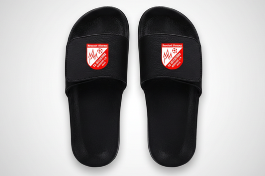 FC Intertürk Neustadt Badelatschen - Unisex Badeschuhe mit Vereinslogo