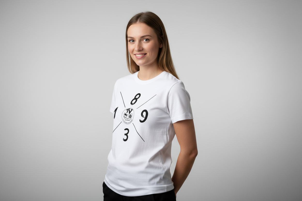 TV Ewersbach T-Shirt „Spezial 1893“ - Kreuz-Design Unisex